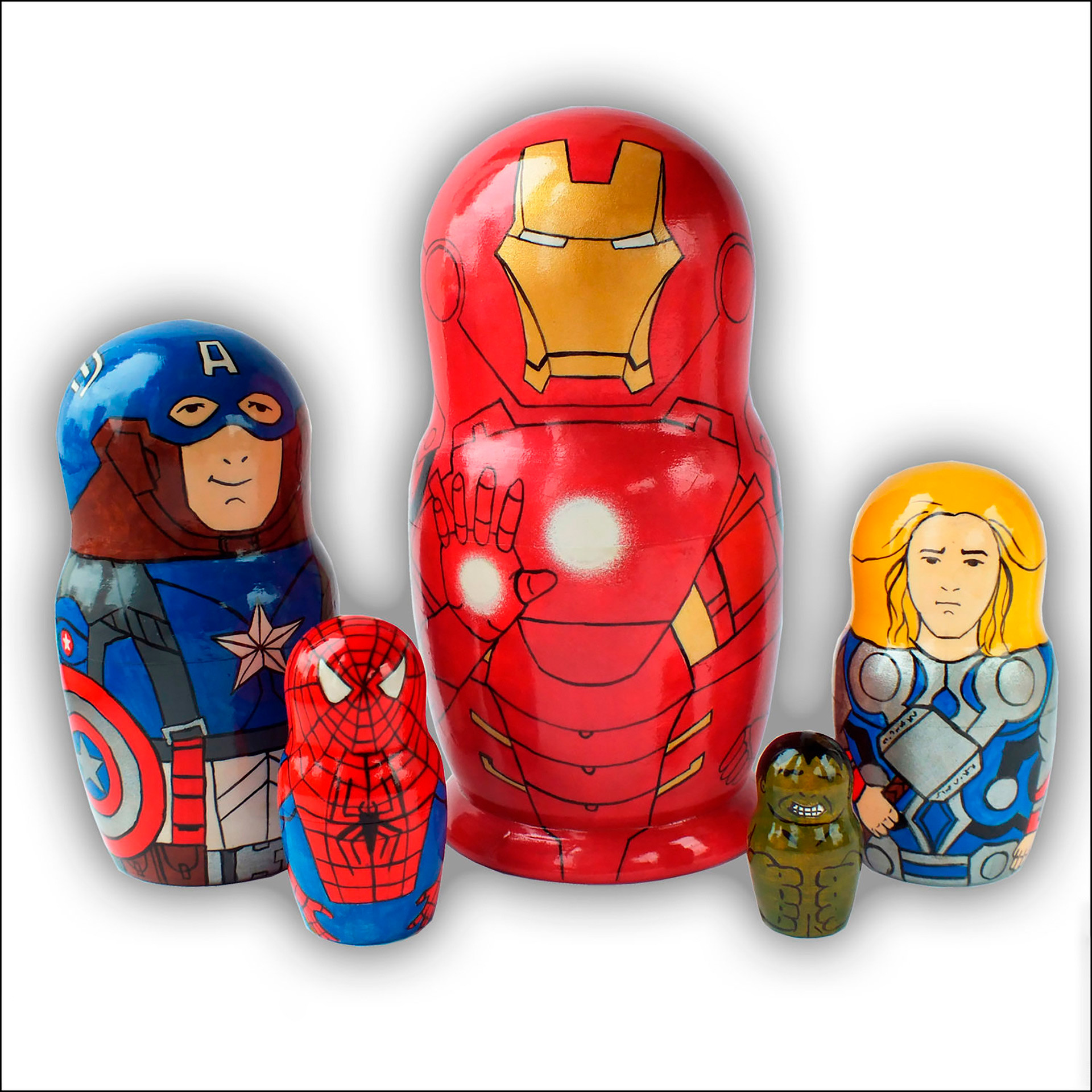 avengers russian dolls