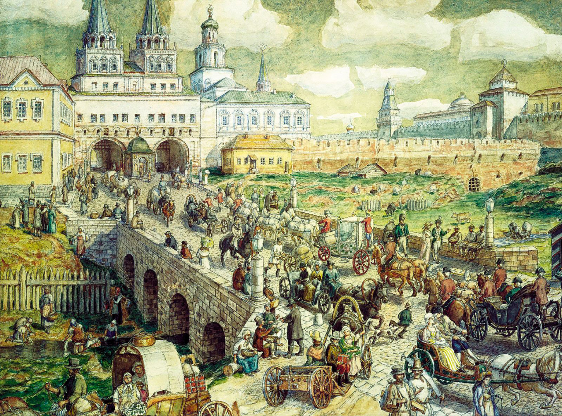 Картины написанные в 18 веке в россии