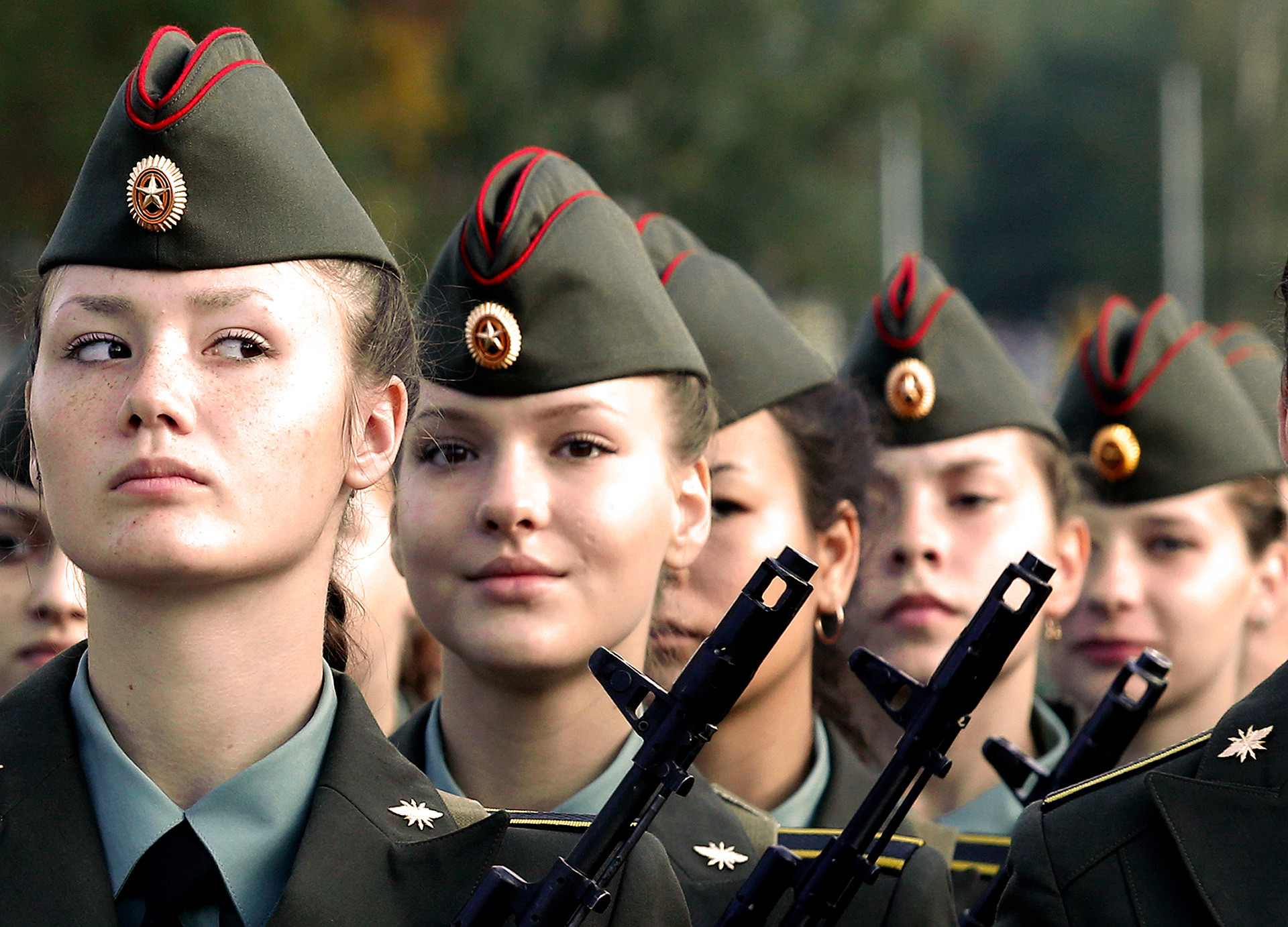 mujeres en el ejercito de rusia