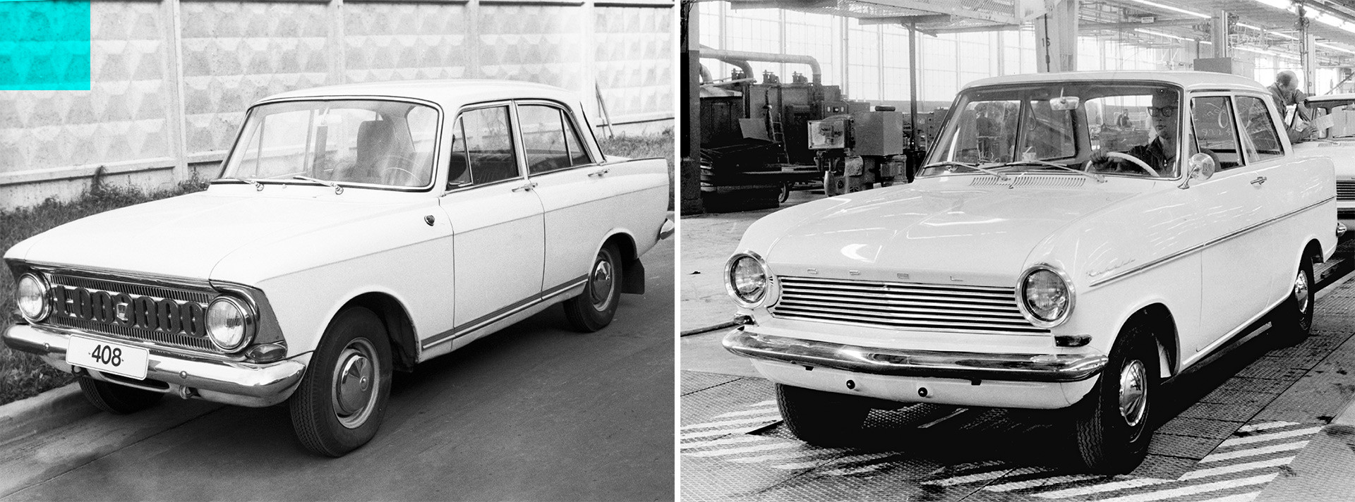 Moskvich 402 - Soviet subcompact of the fifties Moskvich 402 - Soviet subcompact of the fifties