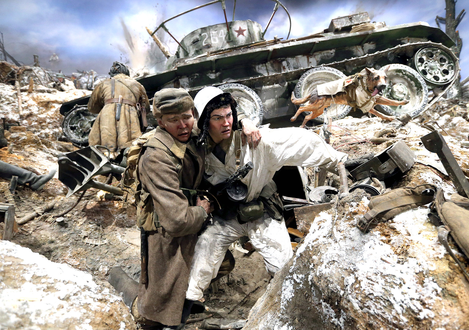 3D博物館がレニングラード包囲戦を再現：突破口を開いた戦いを ...