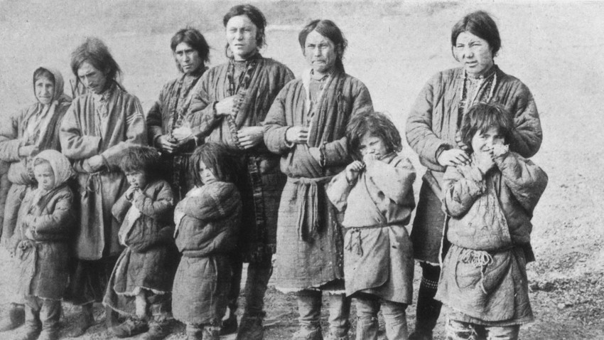 Look at how Ket people (perhaps related to American Indians) live in