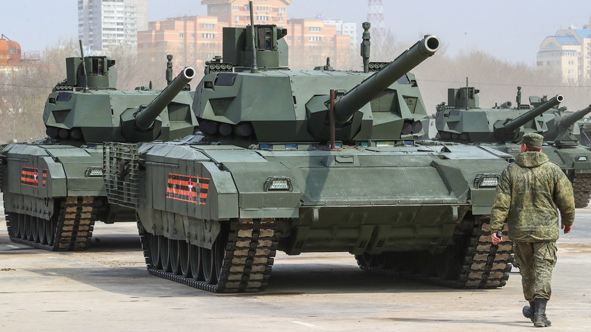 Russia S T 14 Armata Tank To Be Equipped With New Advanced Coded Rounds Russia Beyond