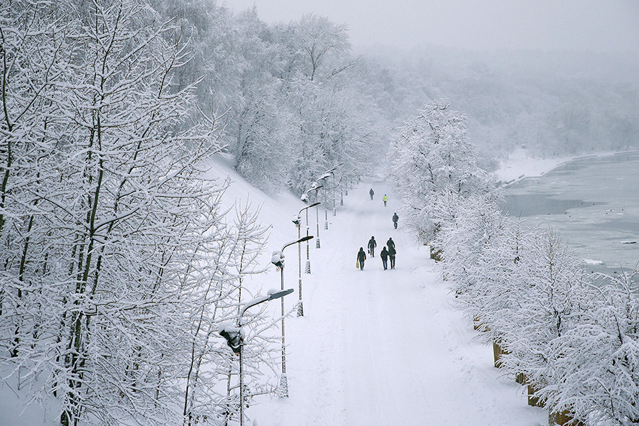 モスクワの冬景色 今年いちばん美しい朝 ロシア ビヨンド