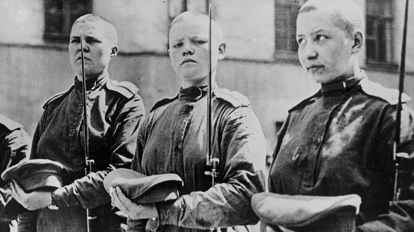 Qué hicieron las mujeres rusas en los “batallones de la muerte” en la Primera Guerra Mundial? - Russia Beyond ES