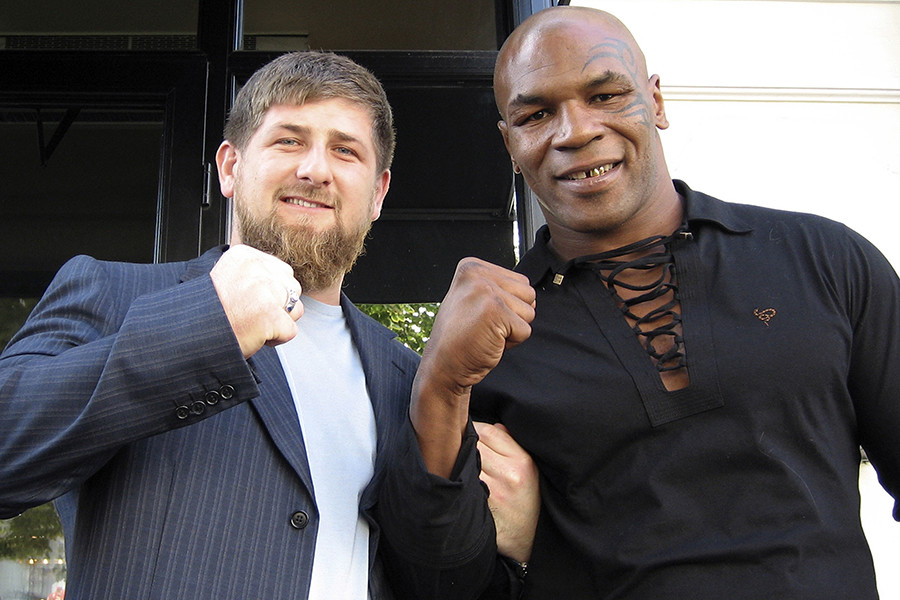 Tyson was invited to Chechnya by the republic's leader Ramzan Kadyrov