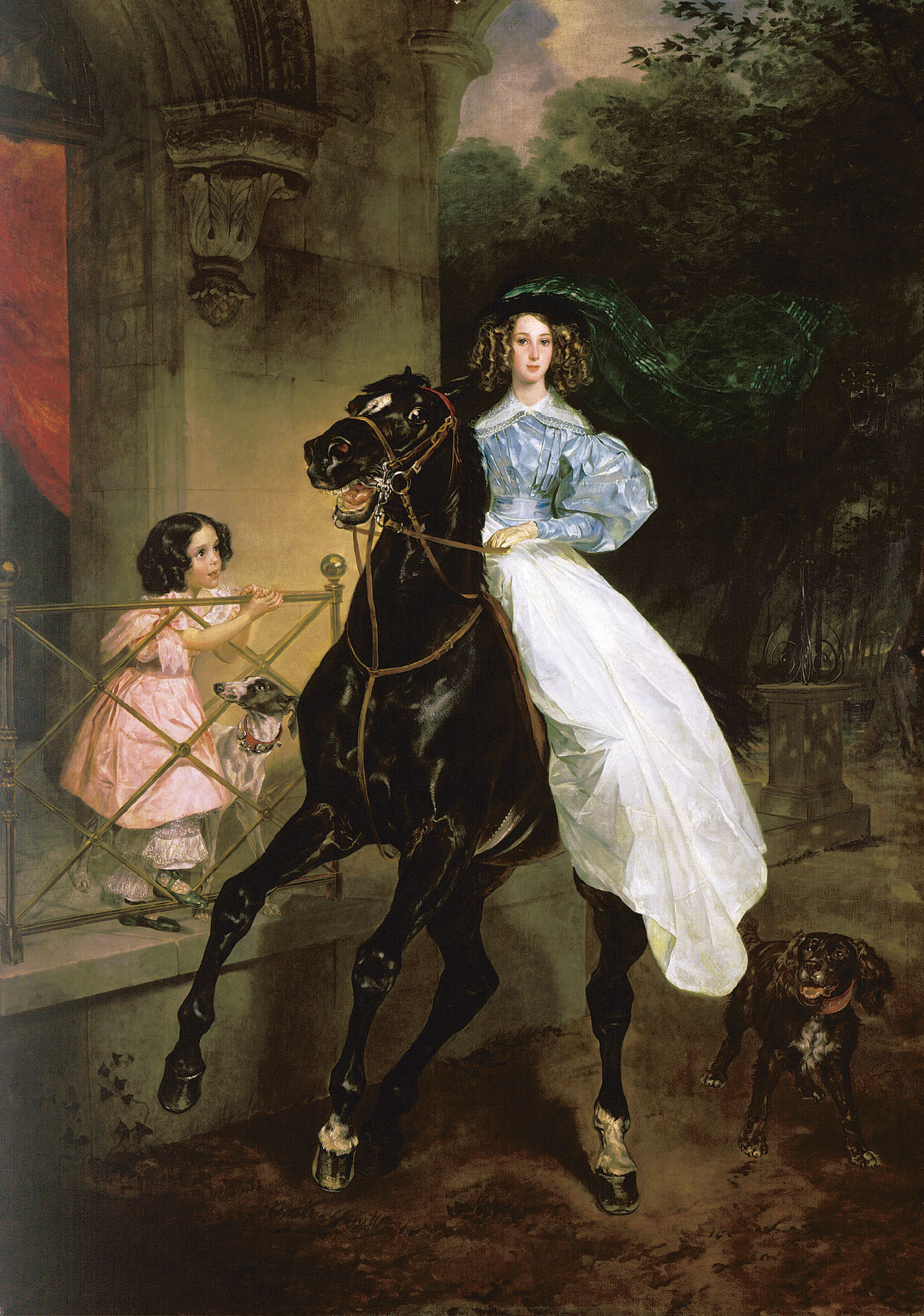 Cavalière par Karl Brioullov