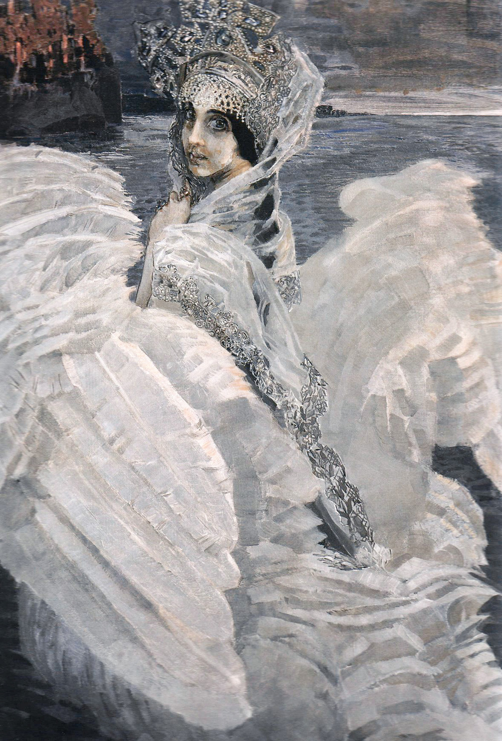 La Princesse cygne par Mikhaïl Vroubel