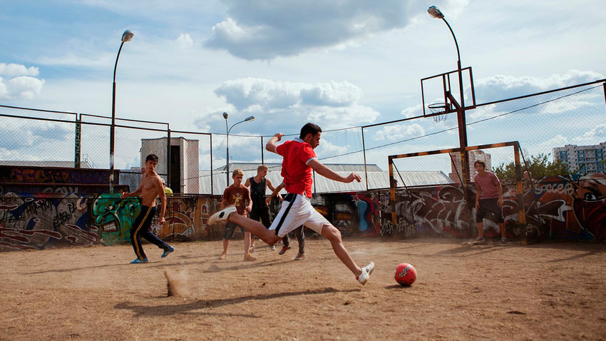 ストリートサッカー ロシアの全少年が知る最も純粋なスポーツ ロシア ビヨンド