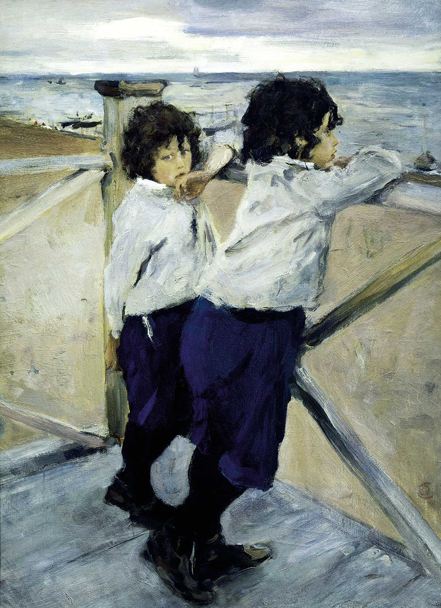 Les deux enfants Serov