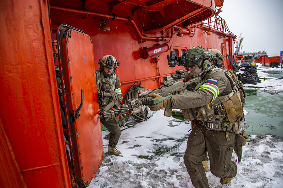 Rusia pone a prueba a sus unidades de Operaciones Especiales en el