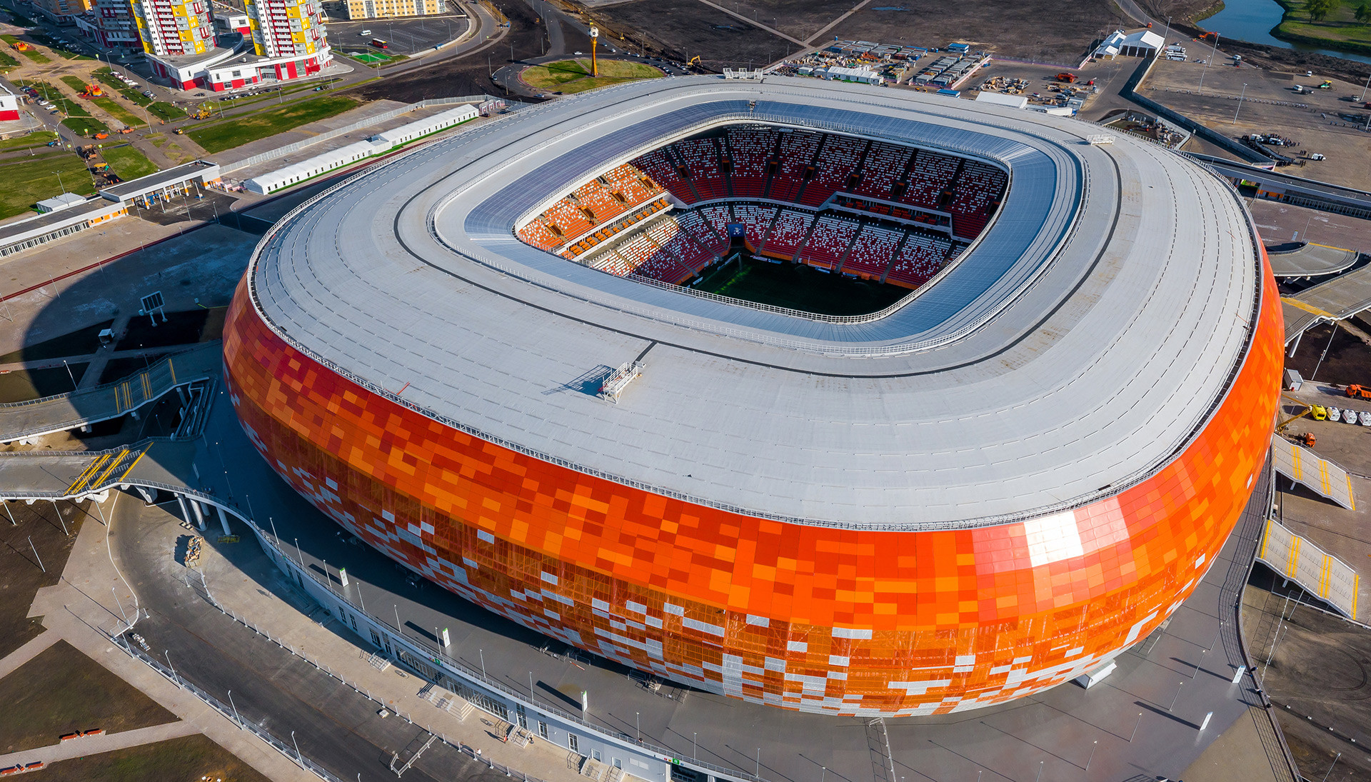 Stade de Saransk.