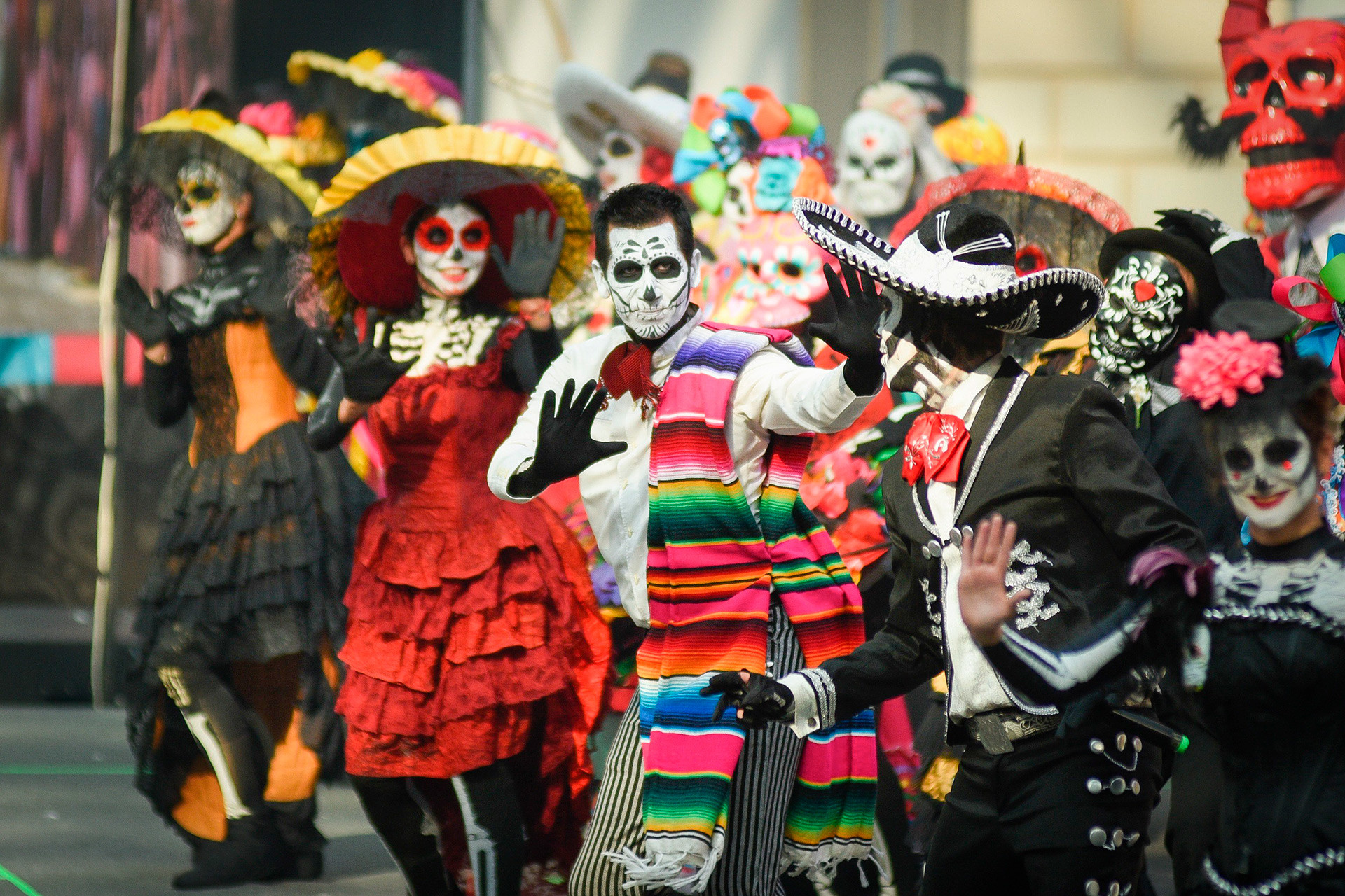 Mexican Football Fans Bring Day Of The Dead To Moscow Photos Russia Beyond