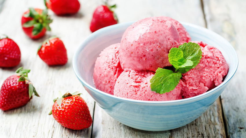 Download 9900 Koleksi Gambar Es Krim Strawberry Terbaru Gratis