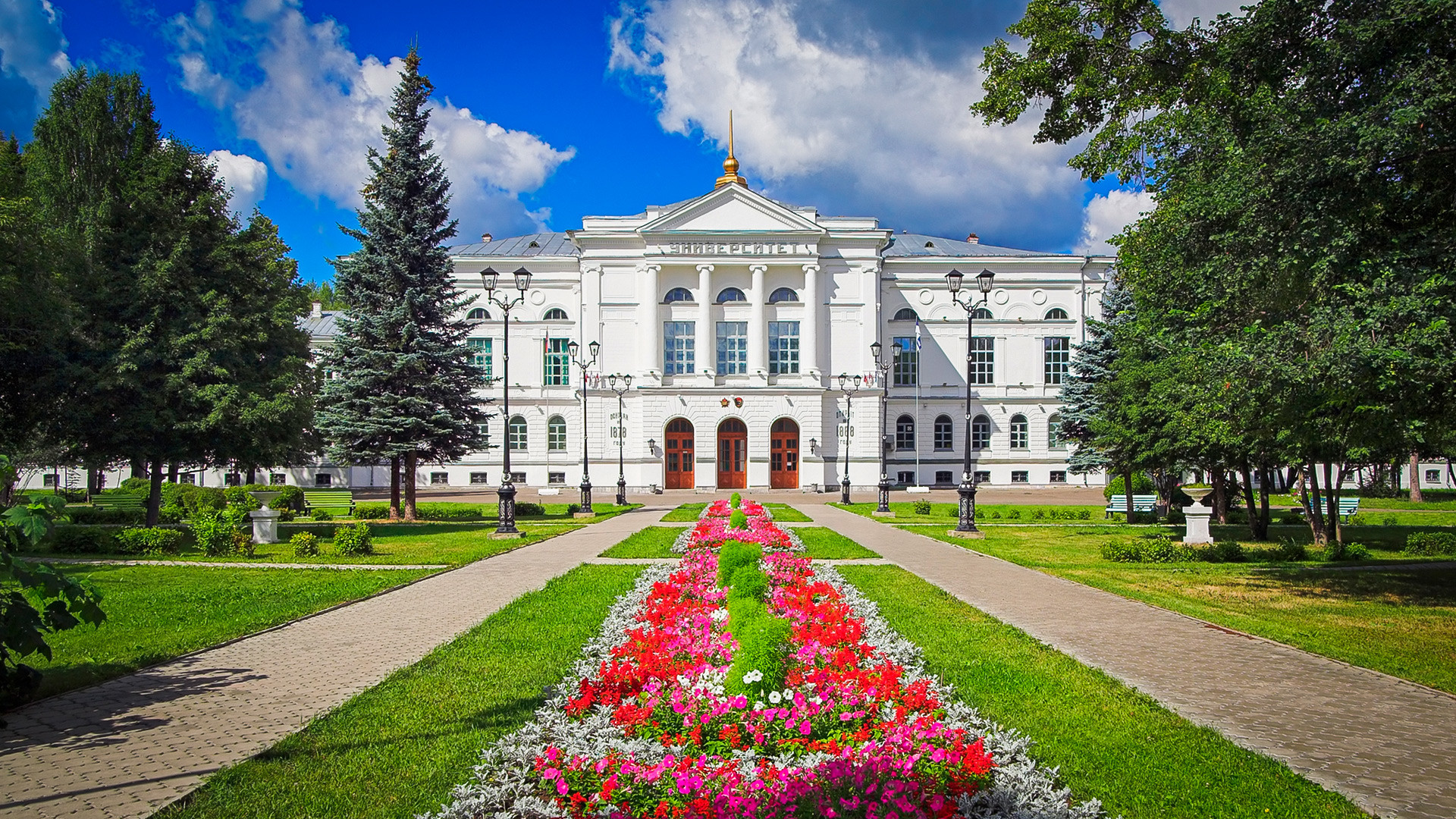 красивые места в томске для