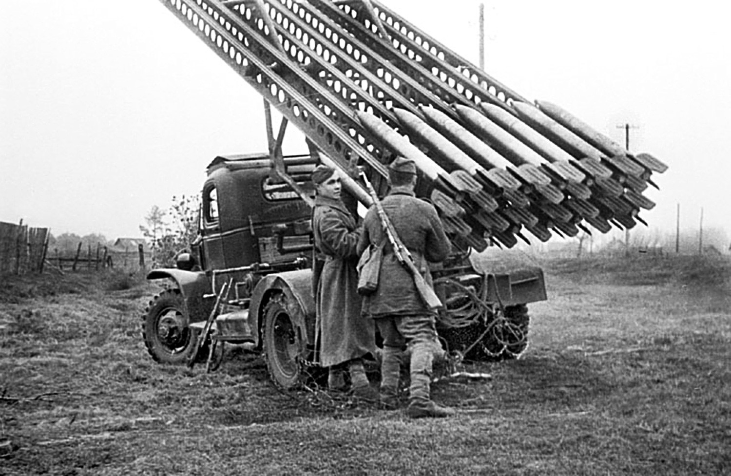 Катюша оружие фото времен отечественной войны 1941 1945