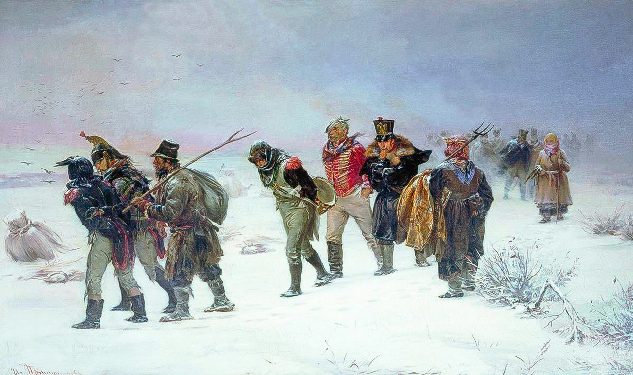 Прянишников в 1812 году картина