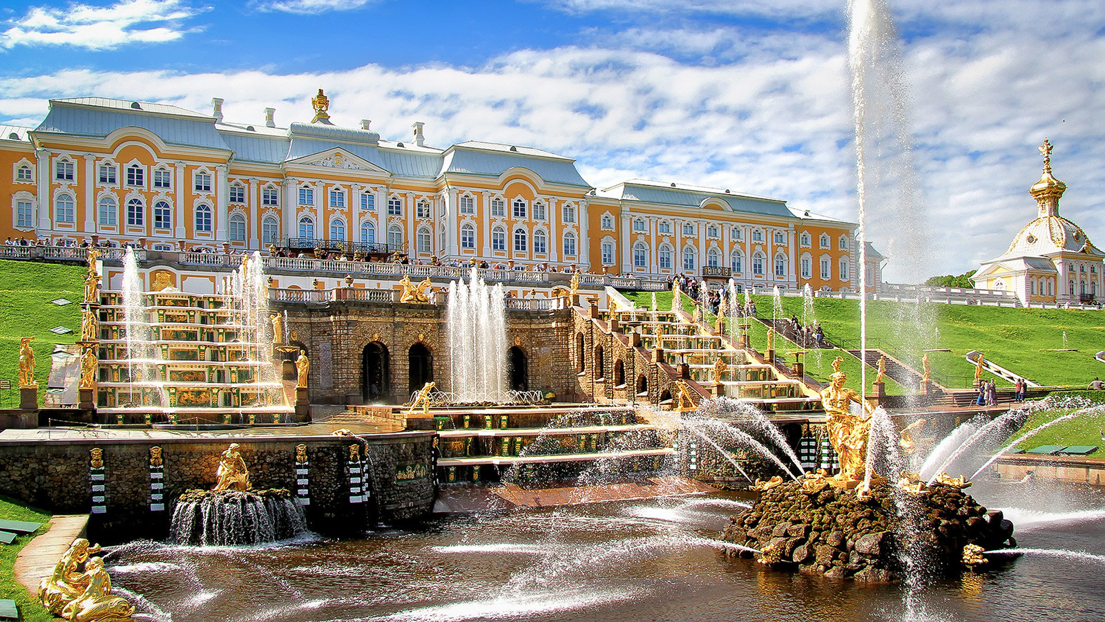 Palazzo peterhof обои