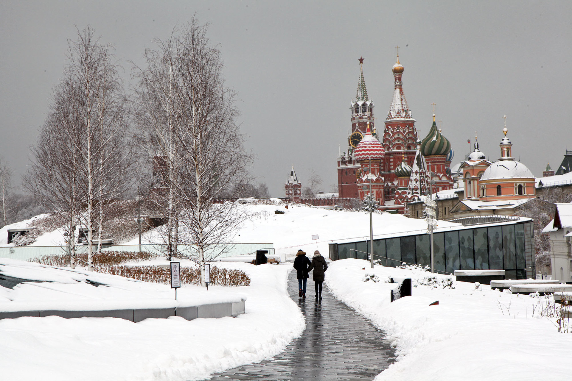 La neige, meilleur accessoire beauté de Moscou Russia Beyond FR