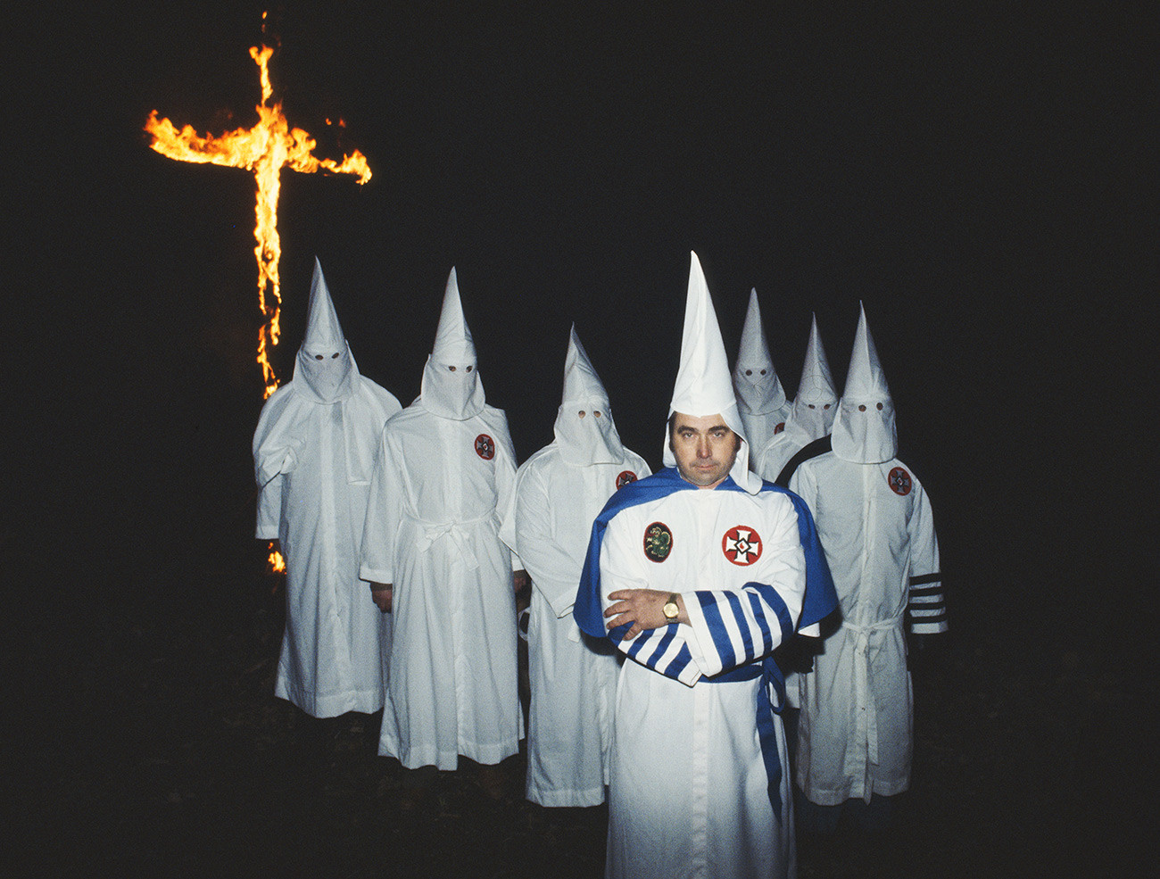 La URSS fue un país autoritario y opresor pero no podrías encontrar a ninguno de estos tipos allí (los miembros de Ku Klux Klan en Louisiana, 1997)