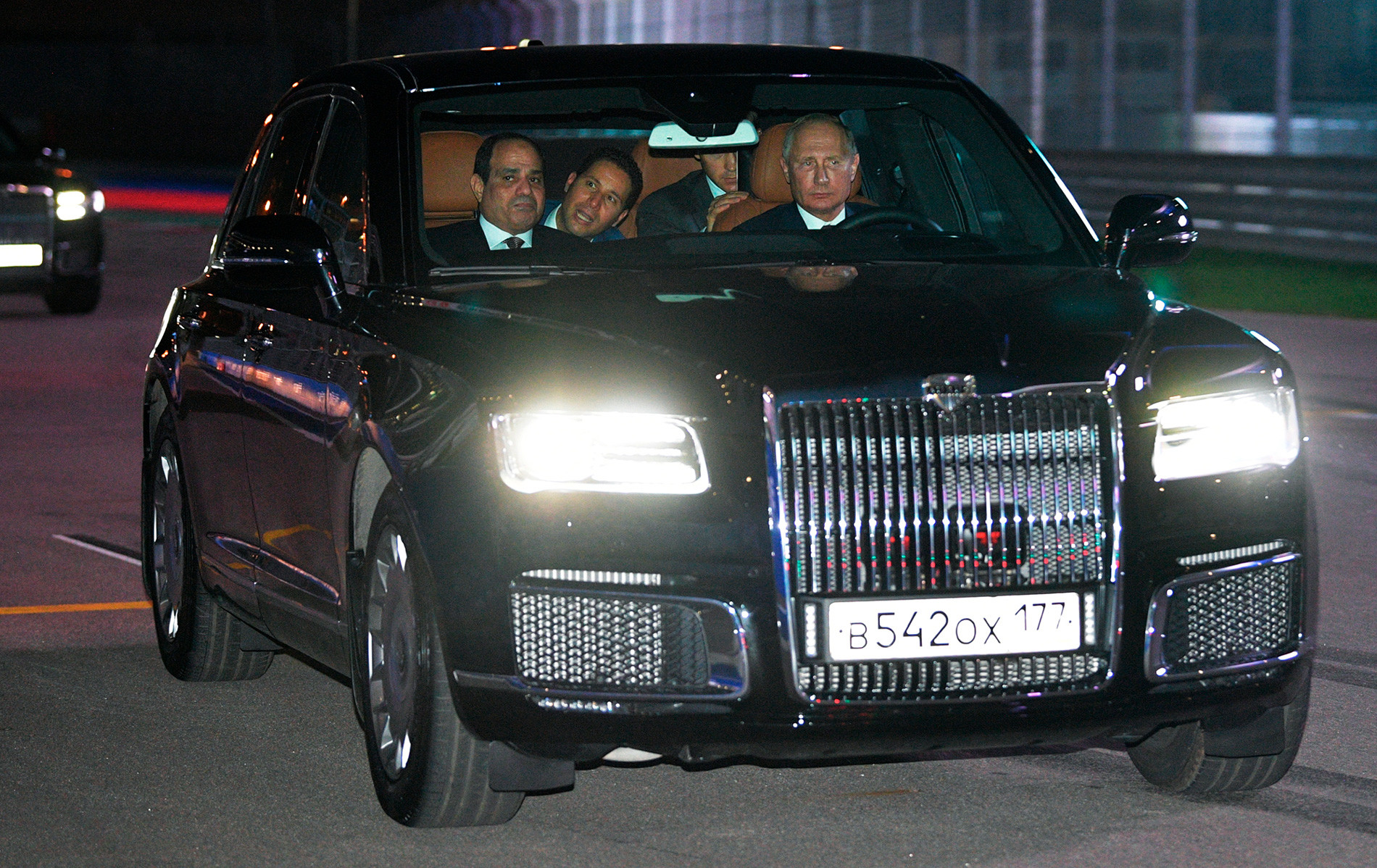 Der Präsident am Steuer: Diese zehn Autos testete Putin ...