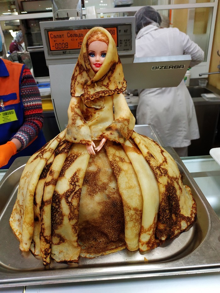 barbie pancakes