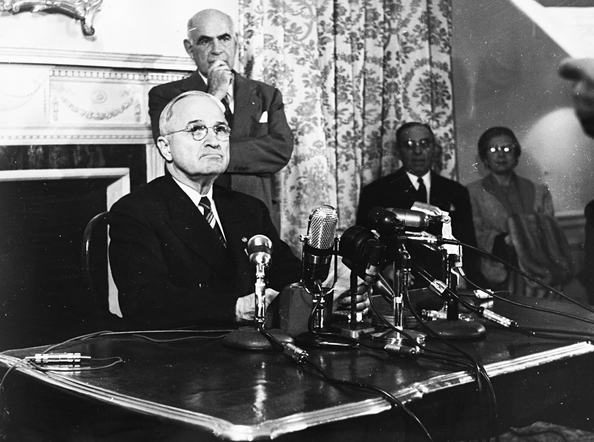 Harry. S. Truman

