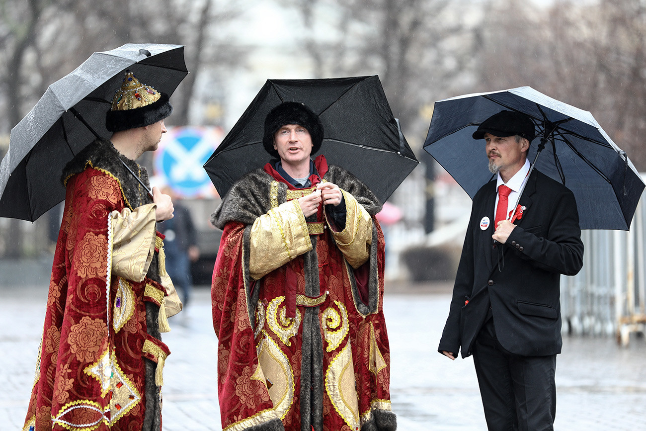 двойники на красной площади