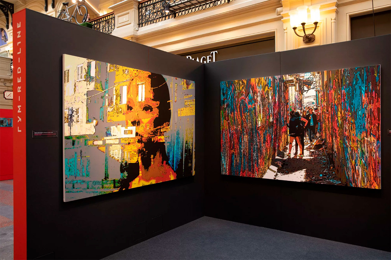 ‘Maniquí al atardecer’ (izq.), ‘Excusión ’(der.), del proyecto ‘Metamorfosis’ (2019), de Semión Faibisóvich.