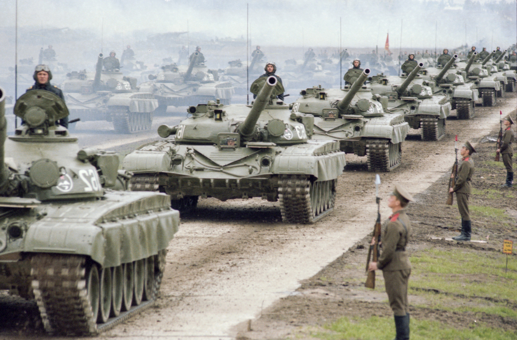 Ejercicios militares Oeste-81, la URSS.