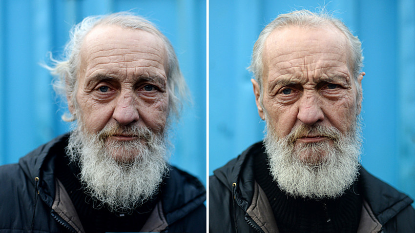 Before and after: Stylish haircuts for the homeless - Russia Beyond