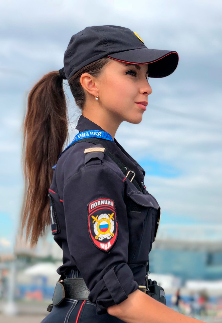 Russian Female Cavalry Police
