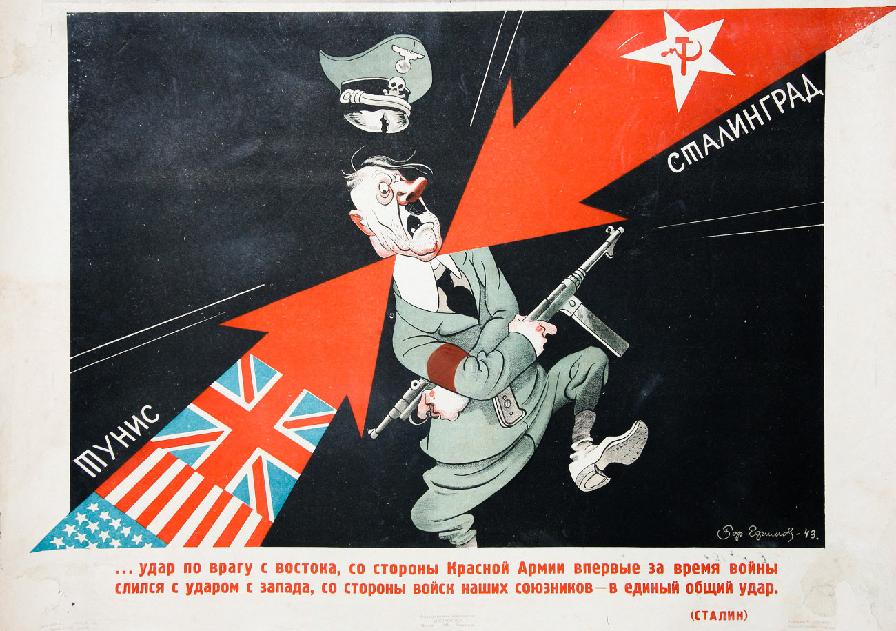 Cosi La Propaganda Sovietica Esaltava I Successi Britannico Americani Nella Seconda Guerra Mondiale Russia Beyond Italia