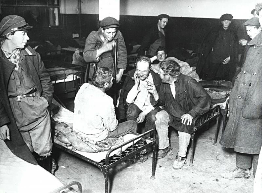 Приют для бездомных, 1920 год.