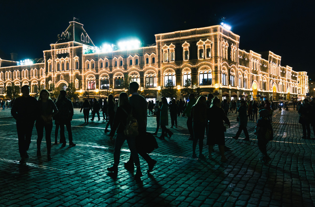 息をのむようなモスクワの夜景写真 ロシア ビヨンド