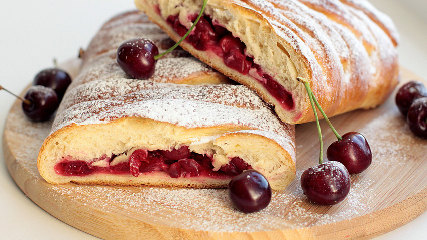 Dive into cherry season with this Russian sweet-braided bread - Russia ...