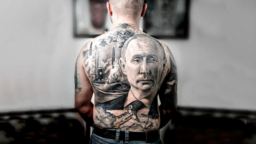 生涯のプーチン なぜ人はロシアの指導者のタトゥーを入れるのか 写真特集 ロシア ビヨンド