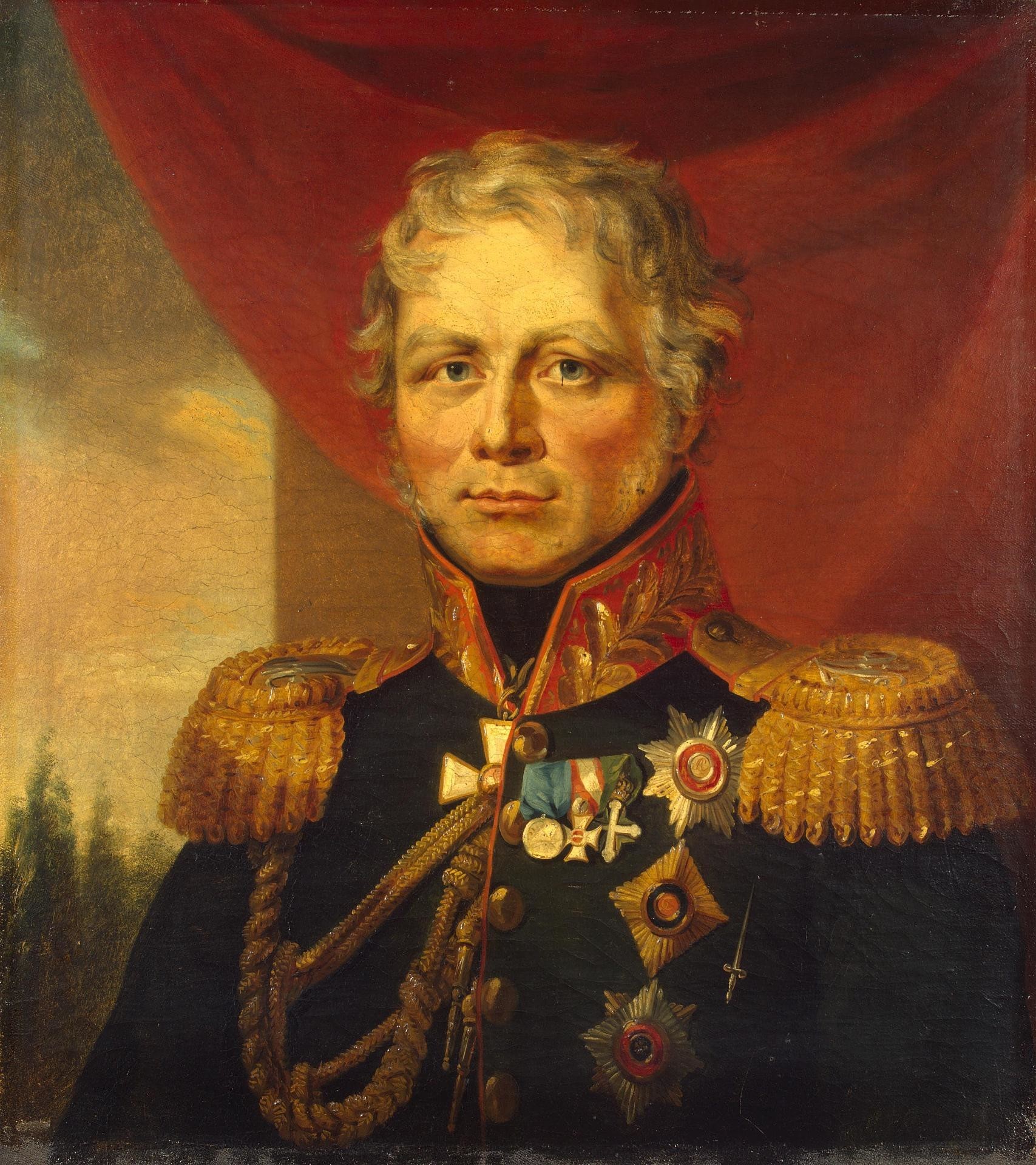 George Dawe. Portret Ferdinanda Wintzingerodea. Ermitaž
