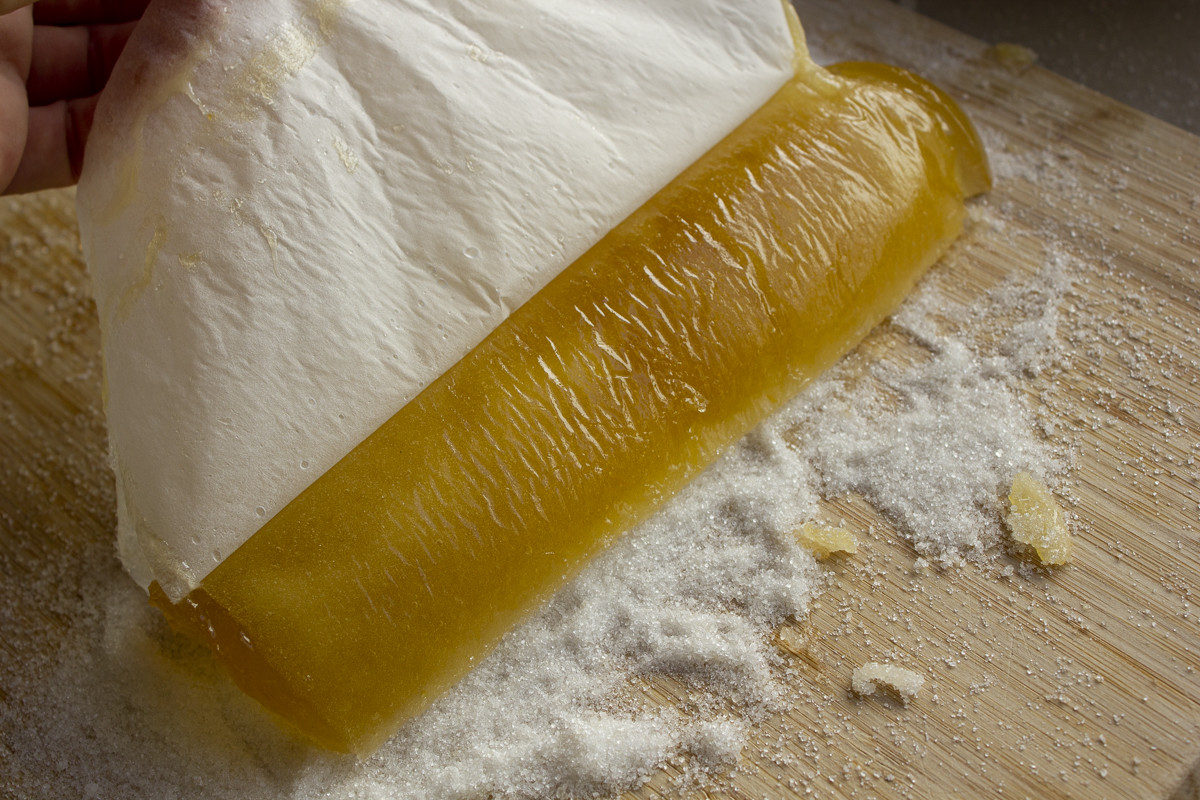 Lemon marmalade slices Soviet sweets that make any tea time special