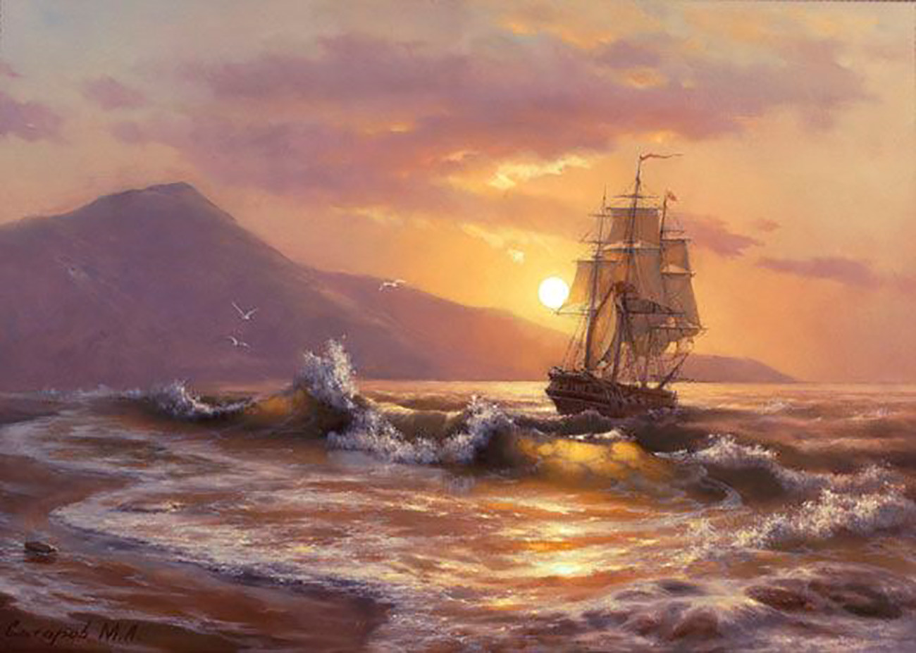 Disponibile Quadro Spuma Di Mare Barbara Mastio Pitturiamo