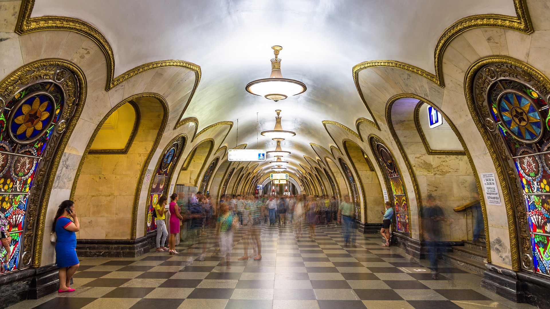 Die zehn schönsten Mosaiken der Moskauer UBahn (FOTOS