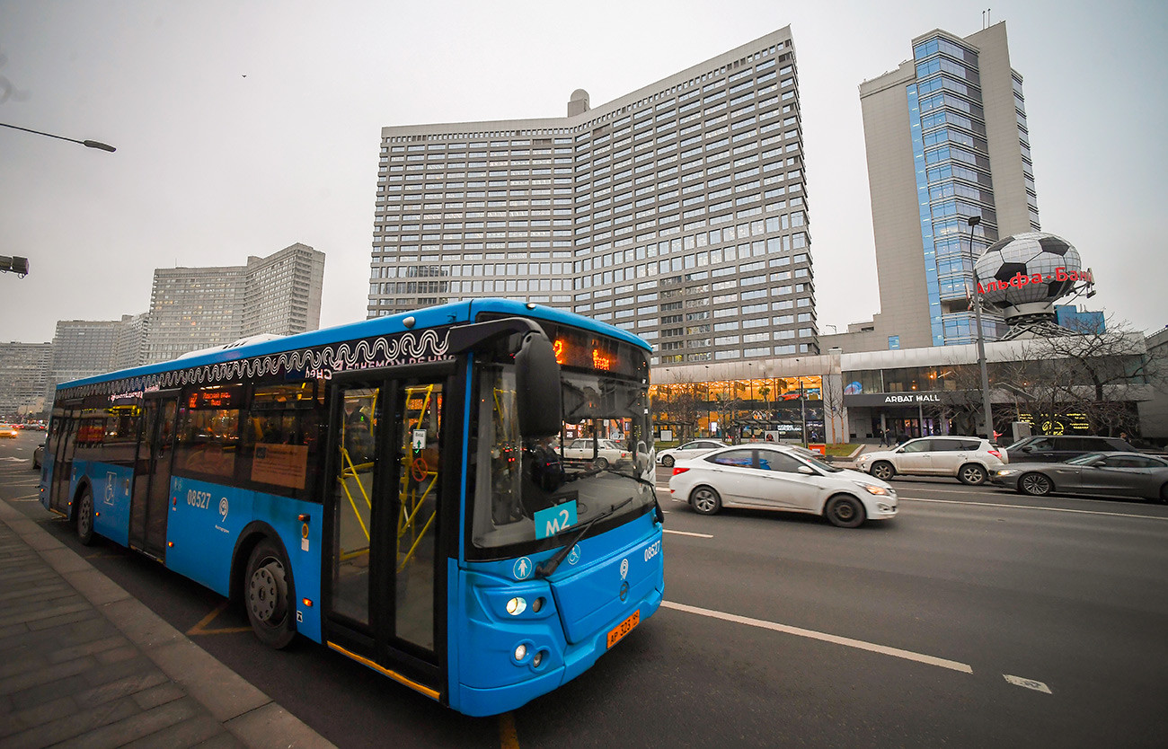 на каком автобусе можно посмотреть москву