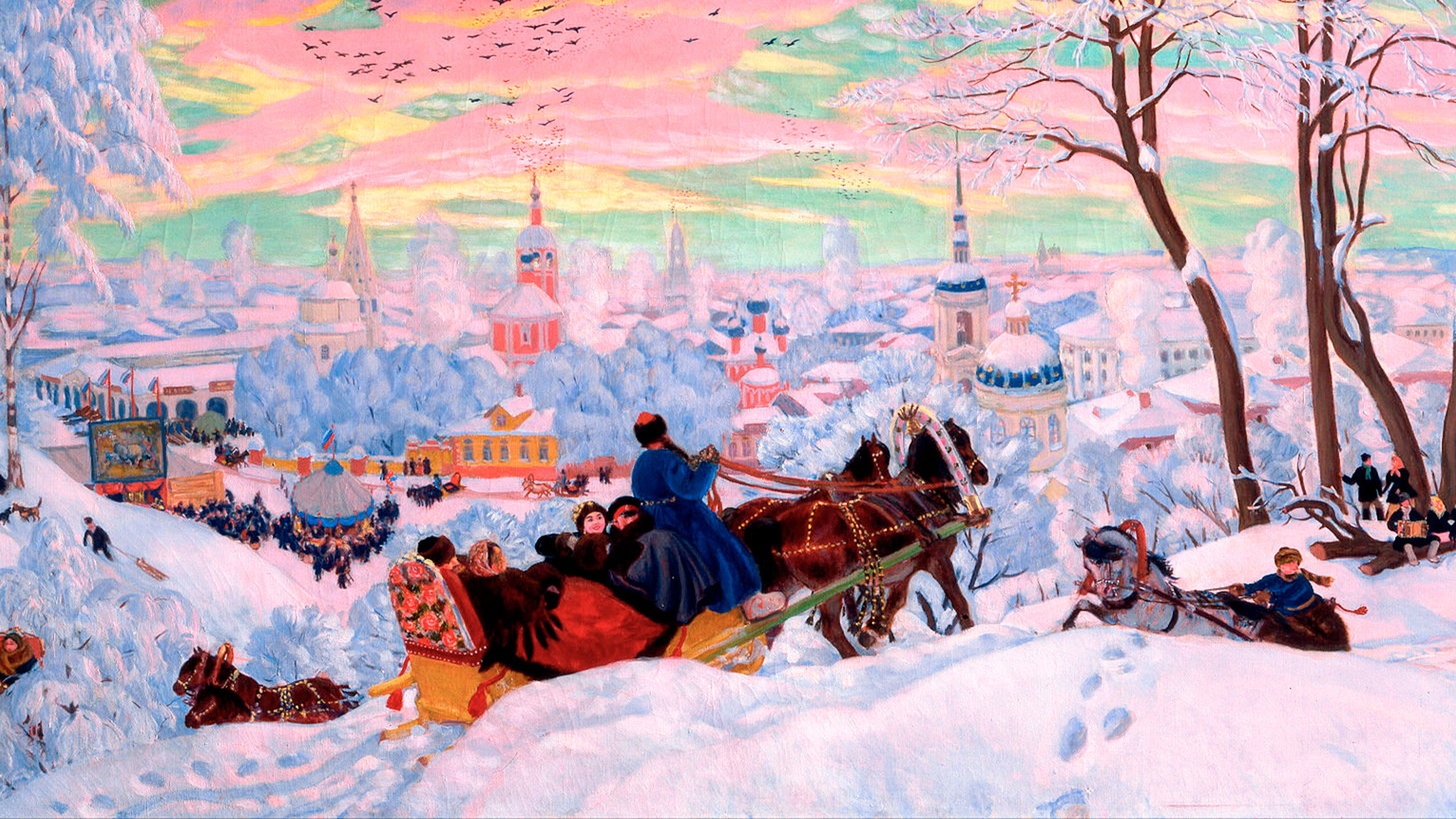 ロシア人画家が描いた冬 ロシア ビヨンド