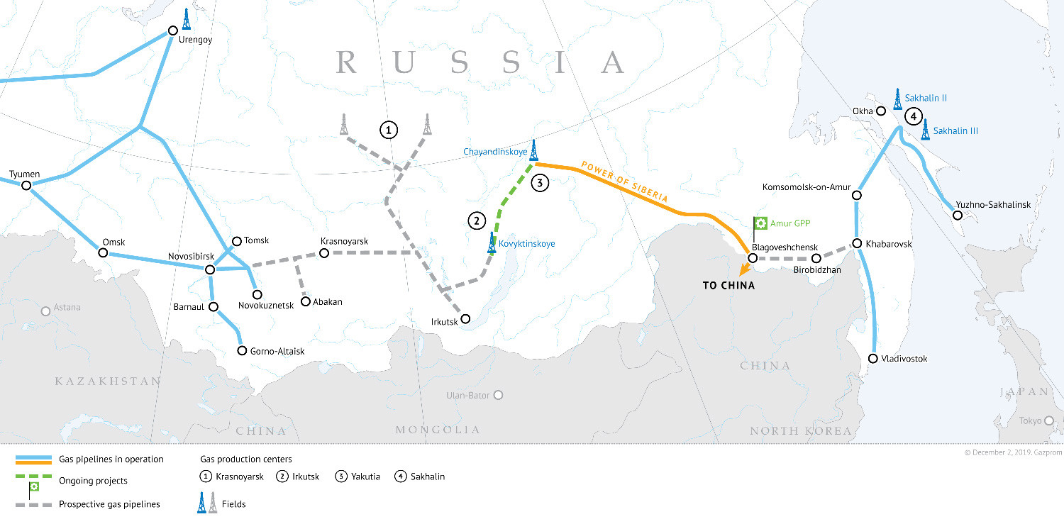 Схема газопровода туркменистан китай