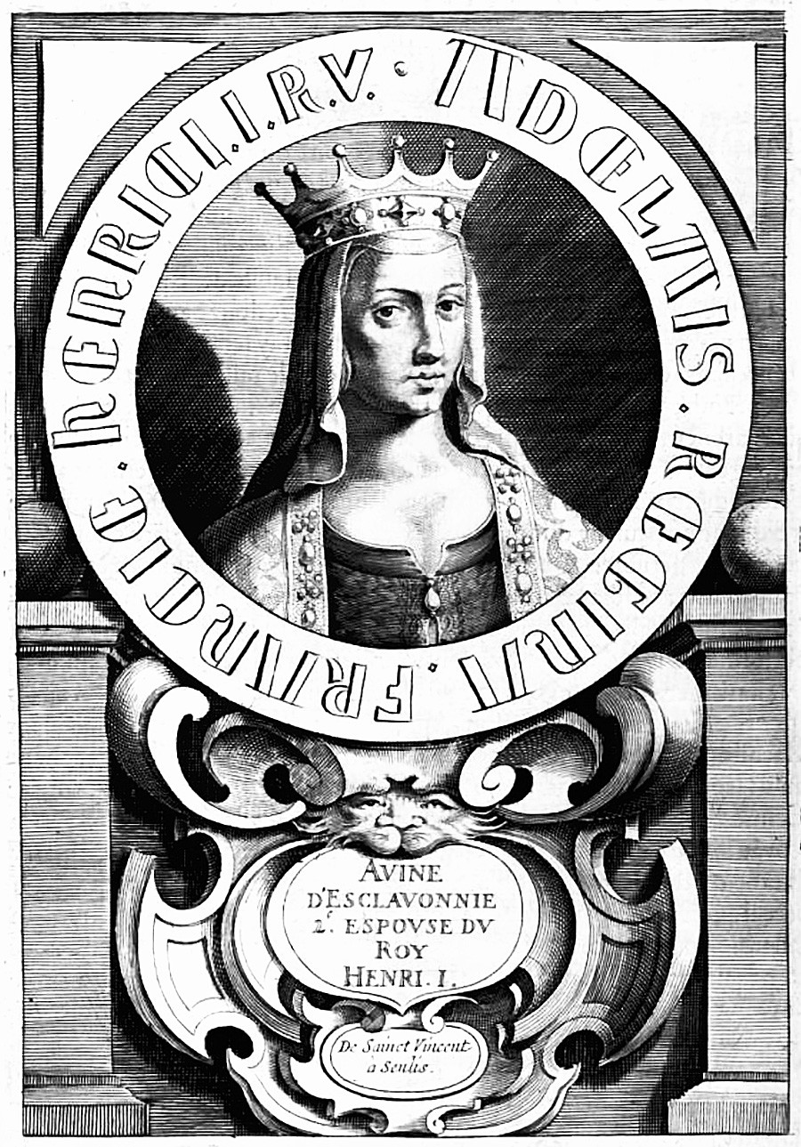 Anna, reina de Francia. Del libro
