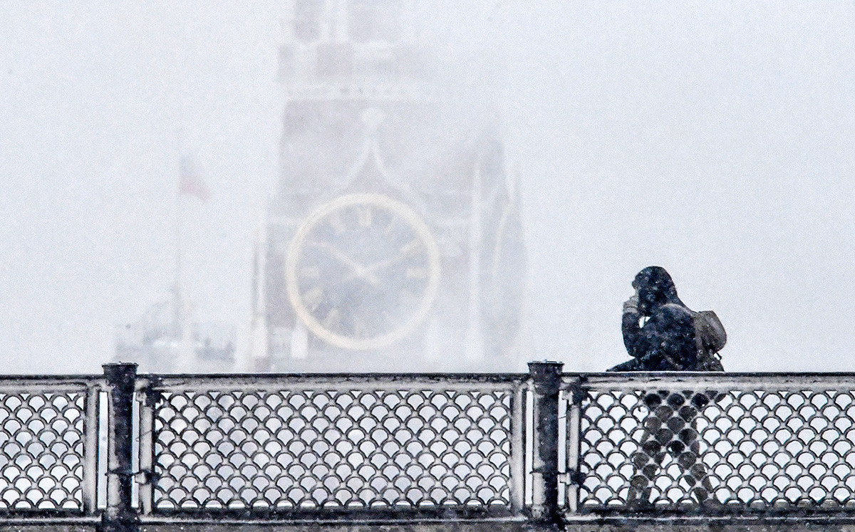 Метель в Москве