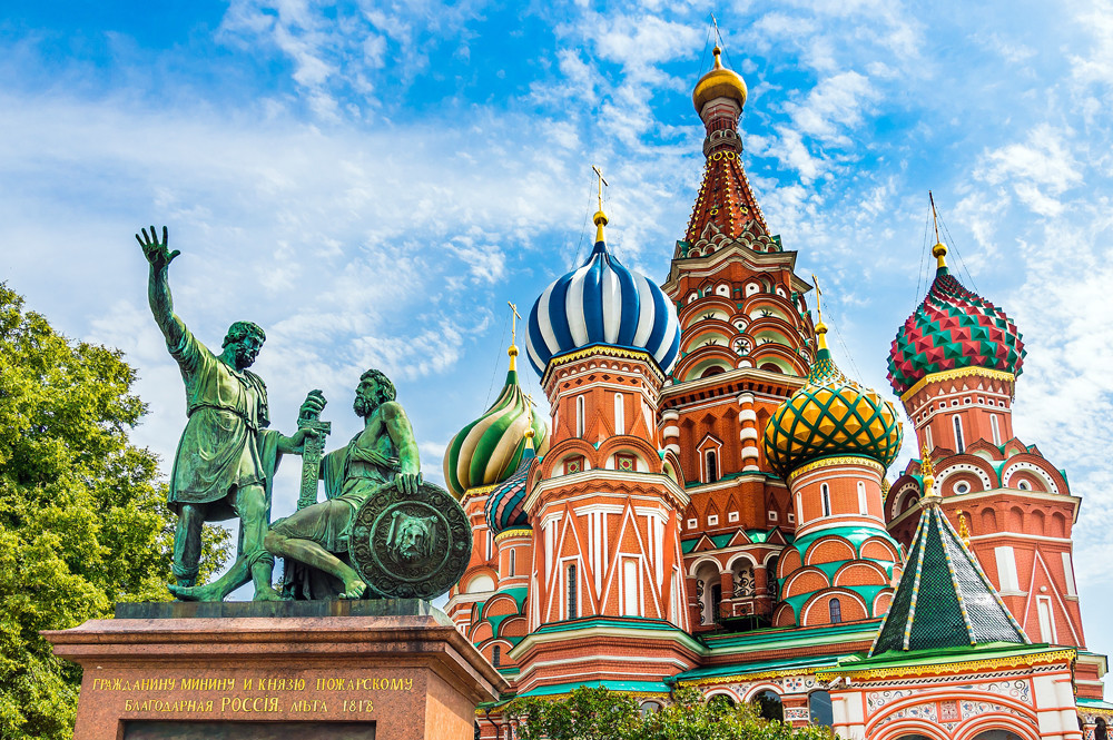 St. Basil's Cathedral in Moscow