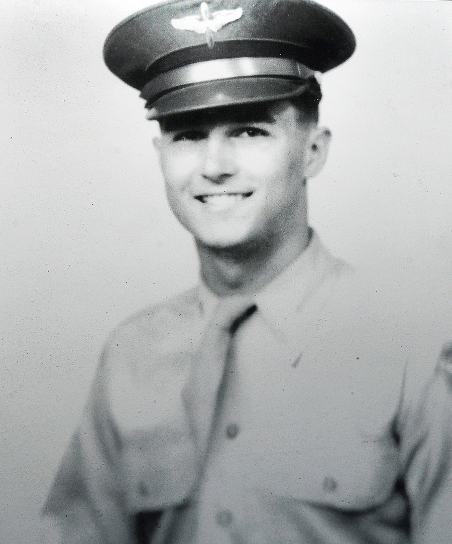 Piloto da Força Aérea dos EUA Ralph Parr, ás da Guerra da Coréia.