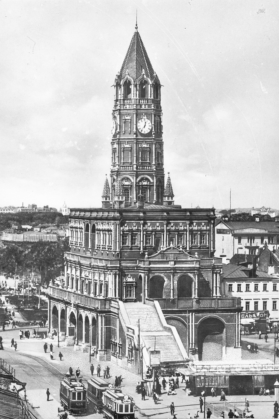 Фото Сухаревой башни