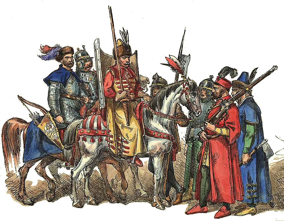 Litavski ratnici 16. stoljeća, Jan Matejko